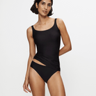 Triumph Smart Micro top, sort - 10211587 - 0004 - Black