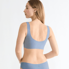 Sloggi Zero Feel 2.0 BH top, blå - 10217786 - 6315 - Chambray