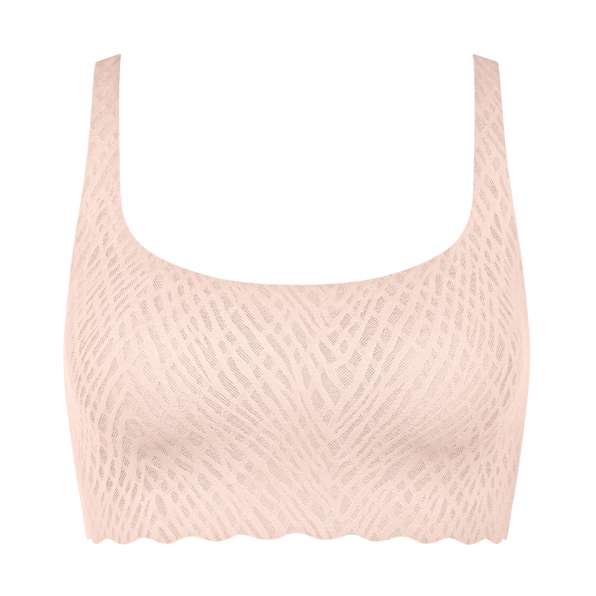 Sloggi Zero Feel Bliss BH top, lyserød - 10219678 - 00DM - Puff Pink