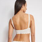 Sloggi Zero Feel Bliss BH top, hvid - 10219678 - 00GZ - Silk White