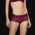 Triumph Body Make-Up Illusion Lace Shorty - Woodrose - 10219748-00EW