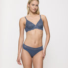 Triumph Feel Of Modal g-streng, blå - 10219764 - 00XX - Cloudy Blue