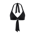 Triumph Midnight bikini top uden bøjle, sort - 10222210 - 0004 - Black