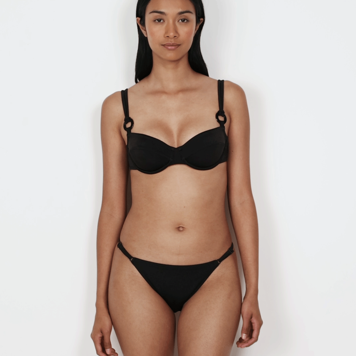Triumph Midnight Rio tanga bikinitrusse, sort - 10222211 - 0004 - Black