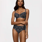 Triumph Wild Iris Florale maxi trusse, grå - 10222226 - 3286 - Anta