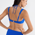 Triumph Summer Twist DP bikini top uden bøjle, blå - 10222253 - 7446 - Racing Blue