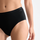 Sloggi Go Daily Cotton 3-Pack midi trusse, sort - 10222325 - 0004 - Black
