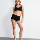 Sloggi Go Daily Cotton 3-pak shorts, sort - 10222337 - 0004 - Black
