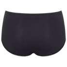 Sloggi Pure Comfort 2-Pack midi trusse, sort - 10222357 - 0004 - Black