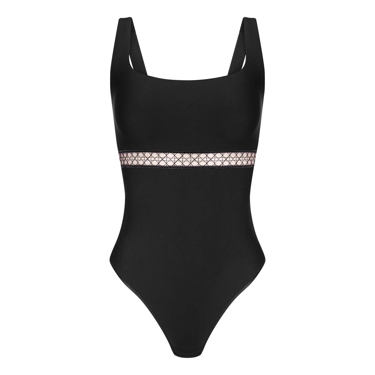 Triumph Palina Cosmic Heartbeat bodystocking, sort - 10222510 - 0004 - Black