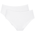 Triumph Sense Of Modal 2-Pack midi trusse, hvid - 10224762 - 0003 - White