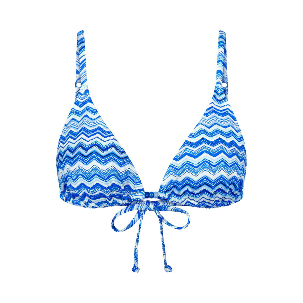 Triumph Mix & Match Summer N bikini top uden bøjle, blå - 10226492 - M007 - Blue