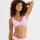Sloggi Zero Feel 2.0 push-up BH, lyserød - 10226701 - 1588 - Floral Pink