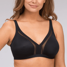 Trofé Bella BH uden bøjle, sort - 10291 - 1200 - Black