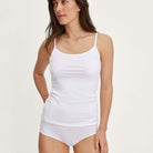 Calida Essential Cotton top, hvid - 10734 - 001 - White
