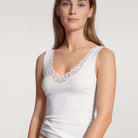 Calida Feminin Sense top, hvid - 12451 - 001 - White