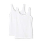 Calida Benefit Women 2-Pack top, hvid - 12641 - 001 - White
