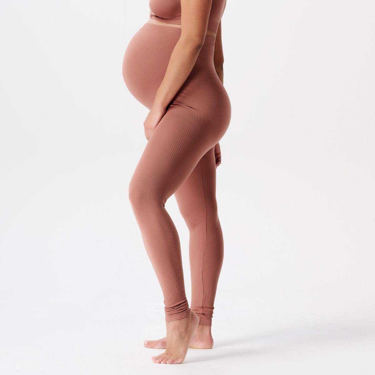 Noppies Reva graviditetsleggings, rosa - 30N4513 - N143 - Burlwood