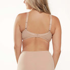 LingaDore Daily Plus Size BH med bøjle, nude - 1400-5A - 03 - Blush