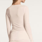 Calida True Confidence bluse, lyserød - 15435 - 090 - Light Ivory