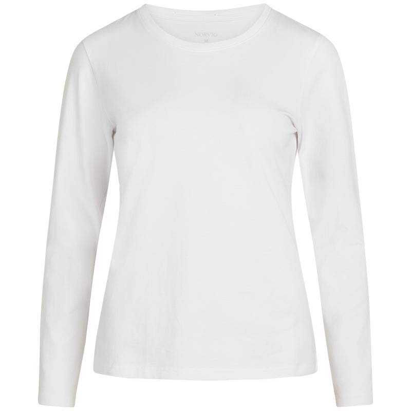 Norvig Ladies O-Neck t-shirt, hvid - 1554 - HVID - White