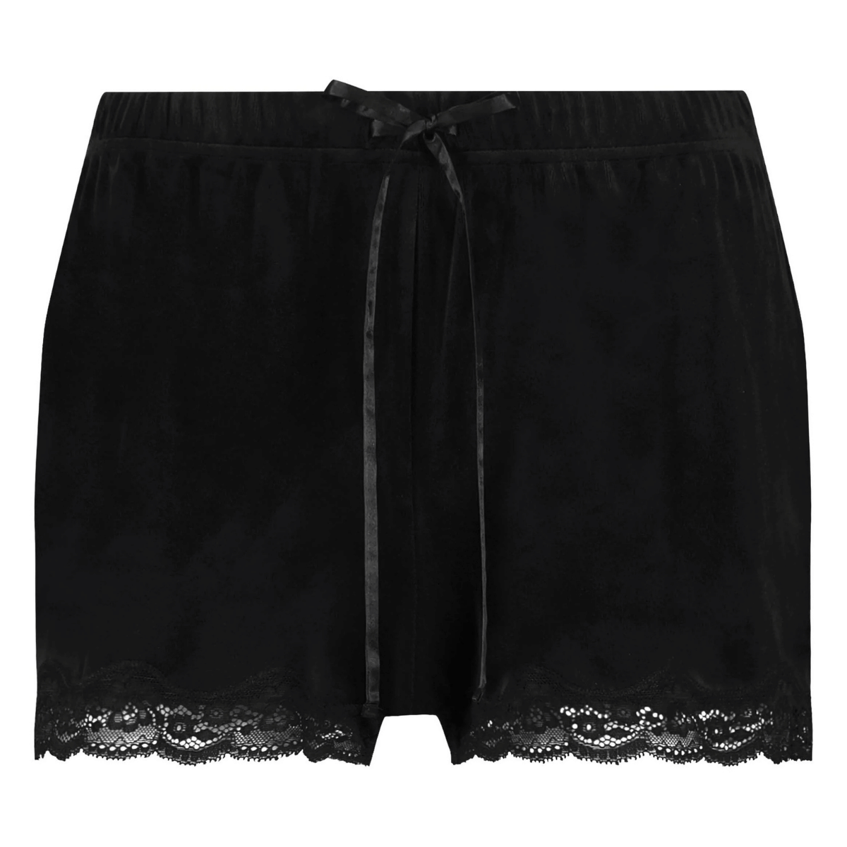 Hunkemöller natshorts, sort - 169177 - BLACK - Black