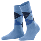 Burlington Marylebone strømper, blå - 22073 - 6554 - Cornflower Blue