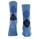Burlington Marylebone strømper, blå - 22073 - 6554 - Cornflower Blue