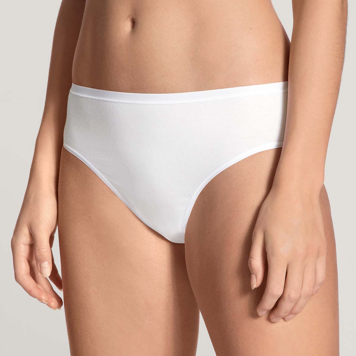 Calida Benefit Women 2-Pack tai trusse, hvid - 22601 - 001 - White