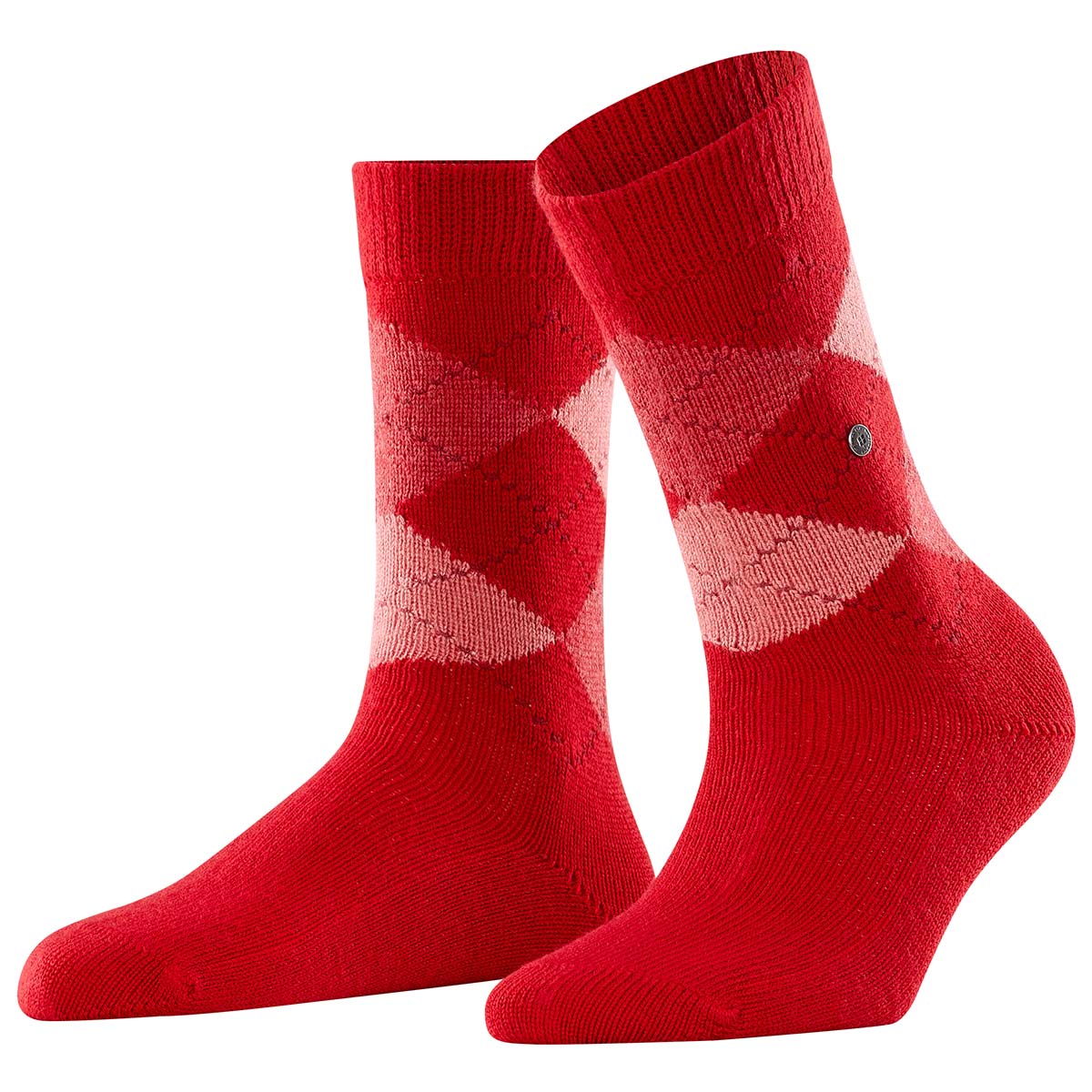 Burlington Whitby strømper, rød - 24080 - 8226 - Vermillion Red
