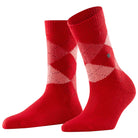 Burlington Whitby strømper, rød - 24080 - 8226 - Vermillion Red
