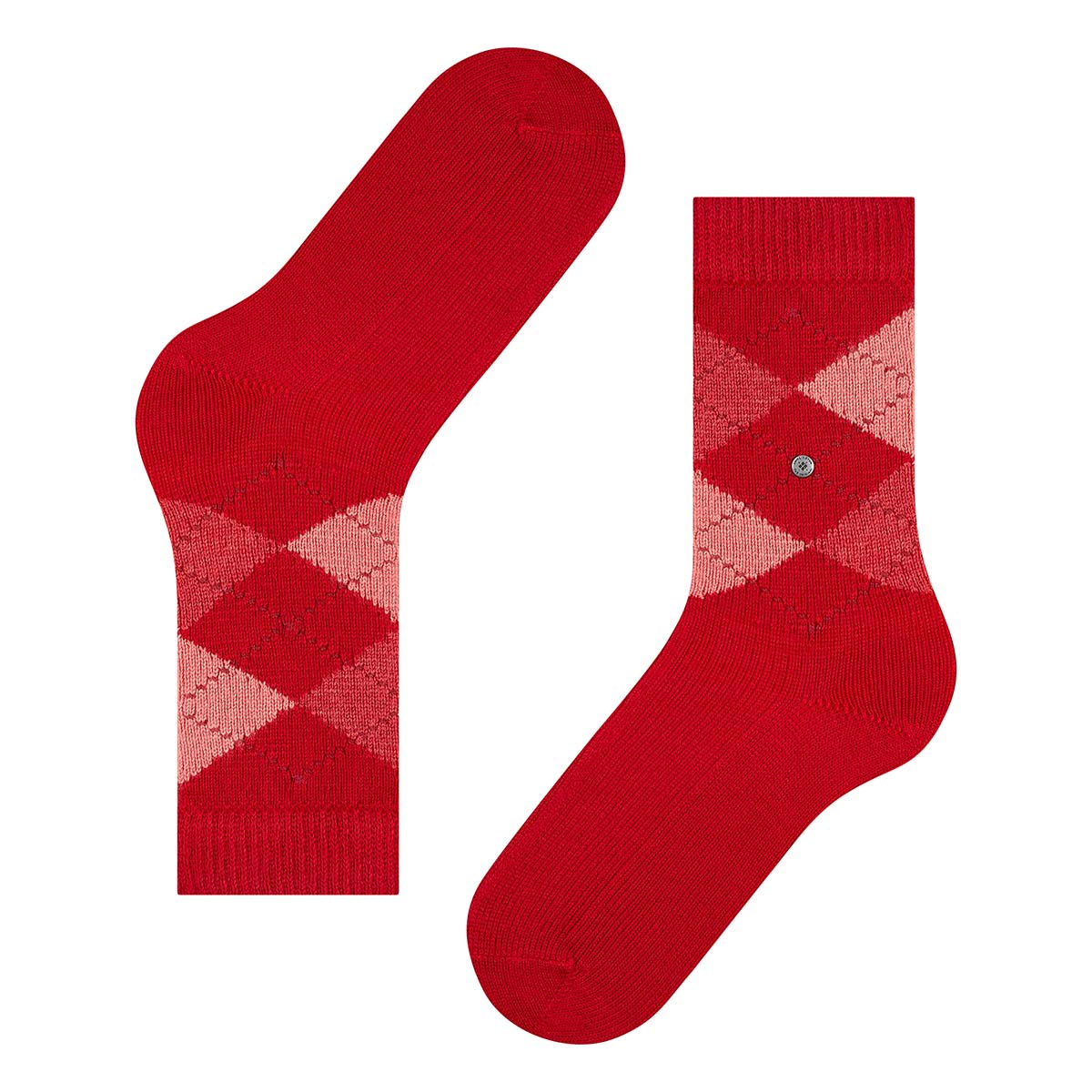 Burlington Whitby strømper, rød - 24080 - 8226 - Vermillion Red