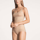 Calida Natural Comfort midi trusse, nude - 24175 - 160 - Rose Teint
