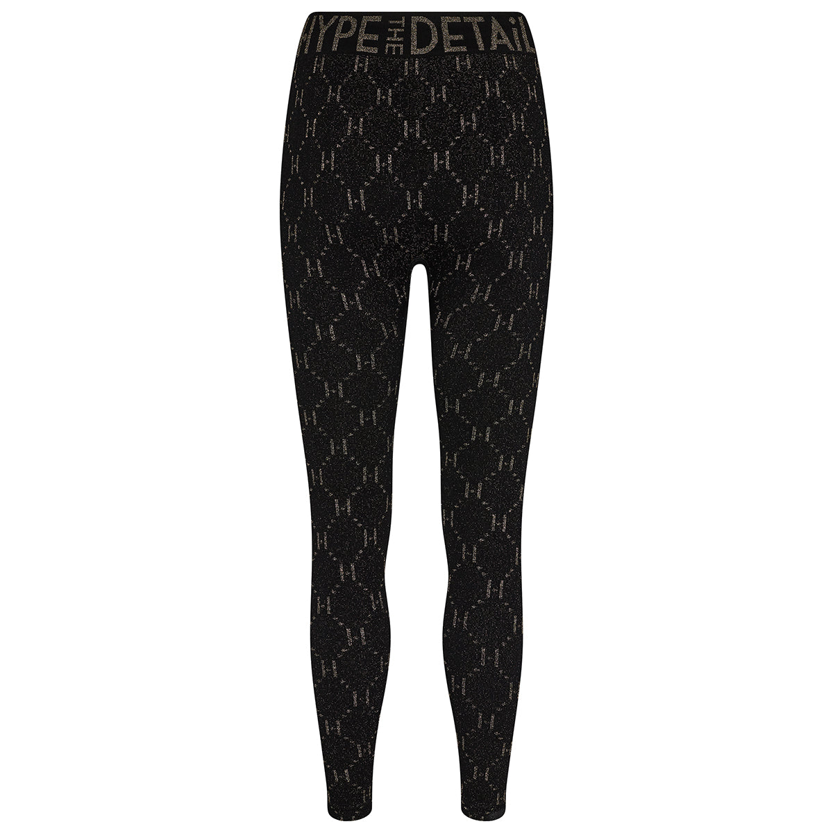 Hype The Detail Lurex leggings, guld - 3-450-21 - 3 - Black