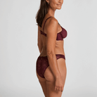 Hunkemöller Isadora brazilian trusse, bordeaux - 302411 - ZINFANDEL - Zinfandel