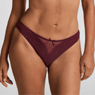 Hunkemöller Isadora brazilian trusse, bordeaux - 302411 - ZINFANDEL - Zinfandel