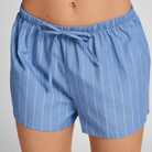 Hunkemöller natshorts, blå - 304660 - CORNFLOWER BLUE - Cornflower Blue