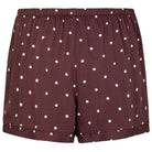 Hunkemöller natshorts, brun - 306100 - Deep Mahogany - Deep Mahogany