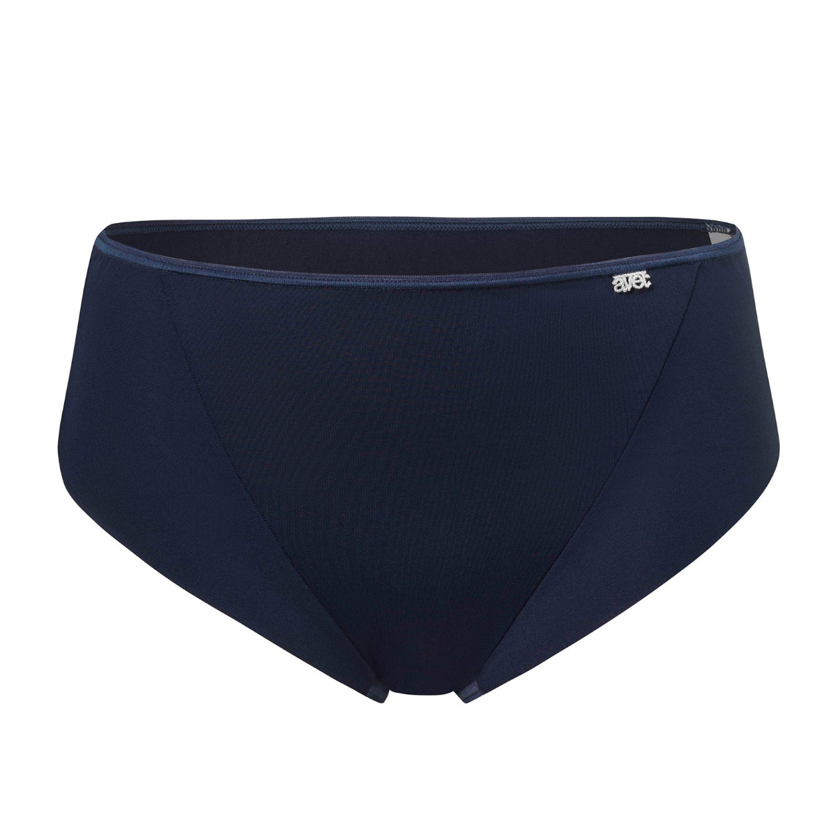 Avet midi trusse, blå - 3244 - 477 - Navy