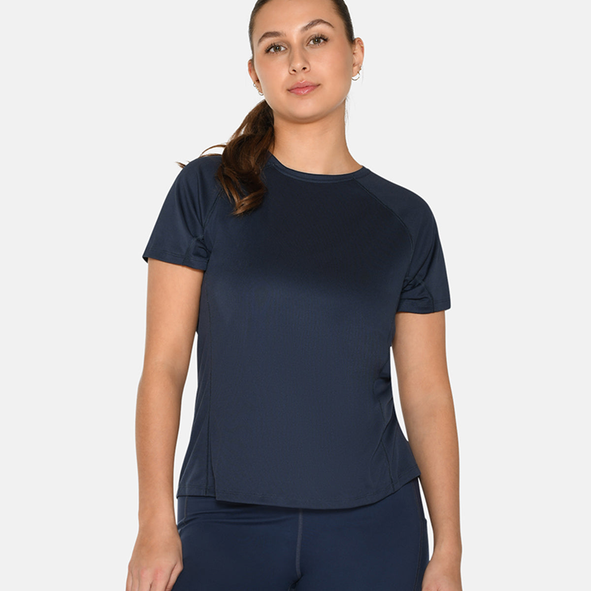 Zebdia Women Sports t-shirt, blå - 30003 - 4025 - Navy