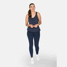 Zebdia Women Sports top, blå - 35050 - 6002 - Navy
