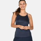 Zebdia top, blå - 12850 - 4025 - Navy