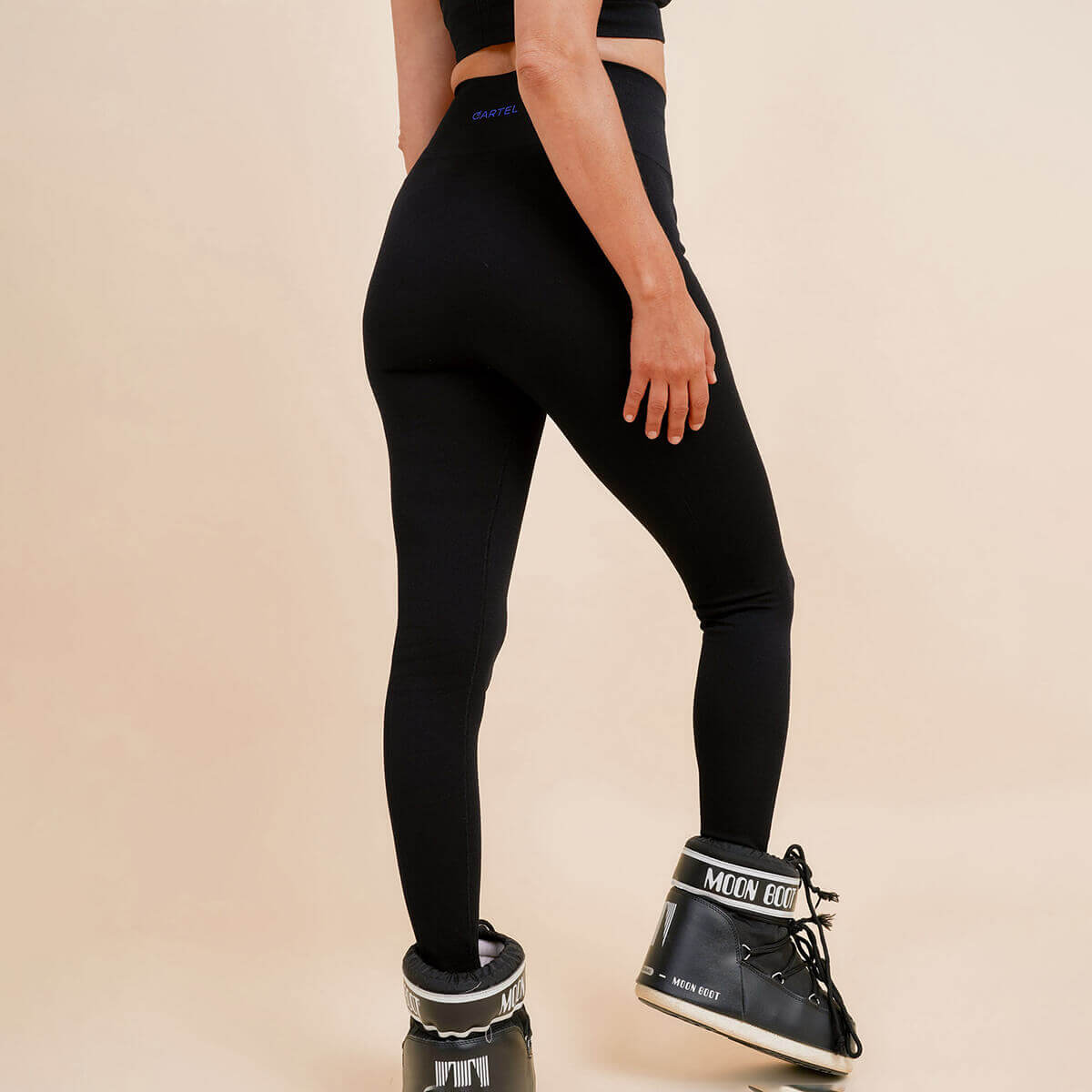 Copenhagen Cartel Form Seamless leggings, sort - 41261 - Nero - Nero