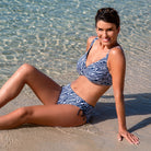 Wiki Milano bikini top med bøjle, blå - 3466 - W472 - Milano