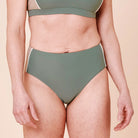 Copenhagen Cartel Ubud High Waist bikinitrusse, multi - 47935 - Army/Sand - Army