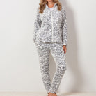 Trofé homewear, leopard - 56209 - 2100 - Grey