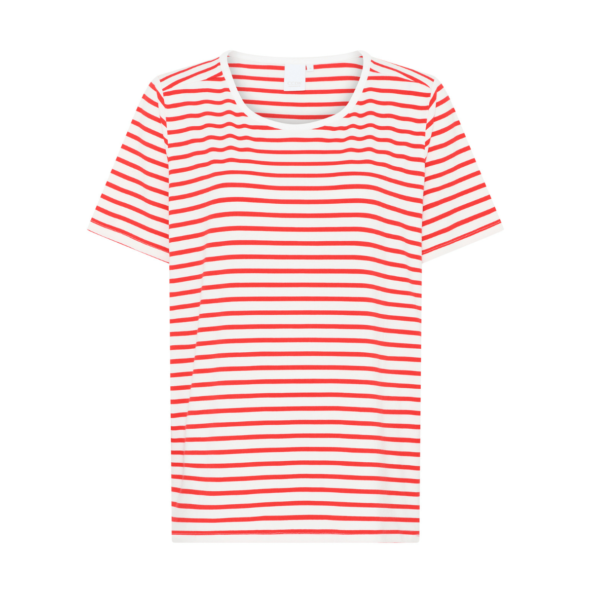 CCDK Bea t-shirt, rød - 60350 - 3029 - Bittersweet Stripe