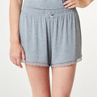 CCDK Kimmy natshorts, grå - 66150 - 9015 - Grey Melange