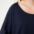 CCDK Lydia Cosy bluse, blå - 622129 - 4060 - Dark Navy