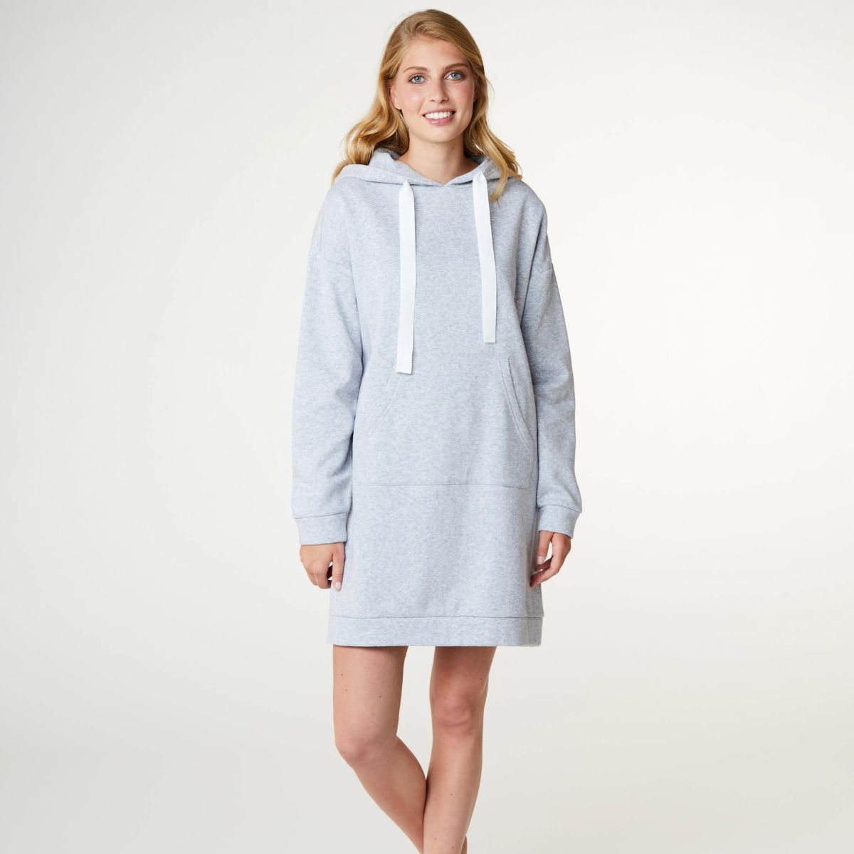 CCDK Alma Sweat kjole, grå - 66730 - 9015 - Grey Melange